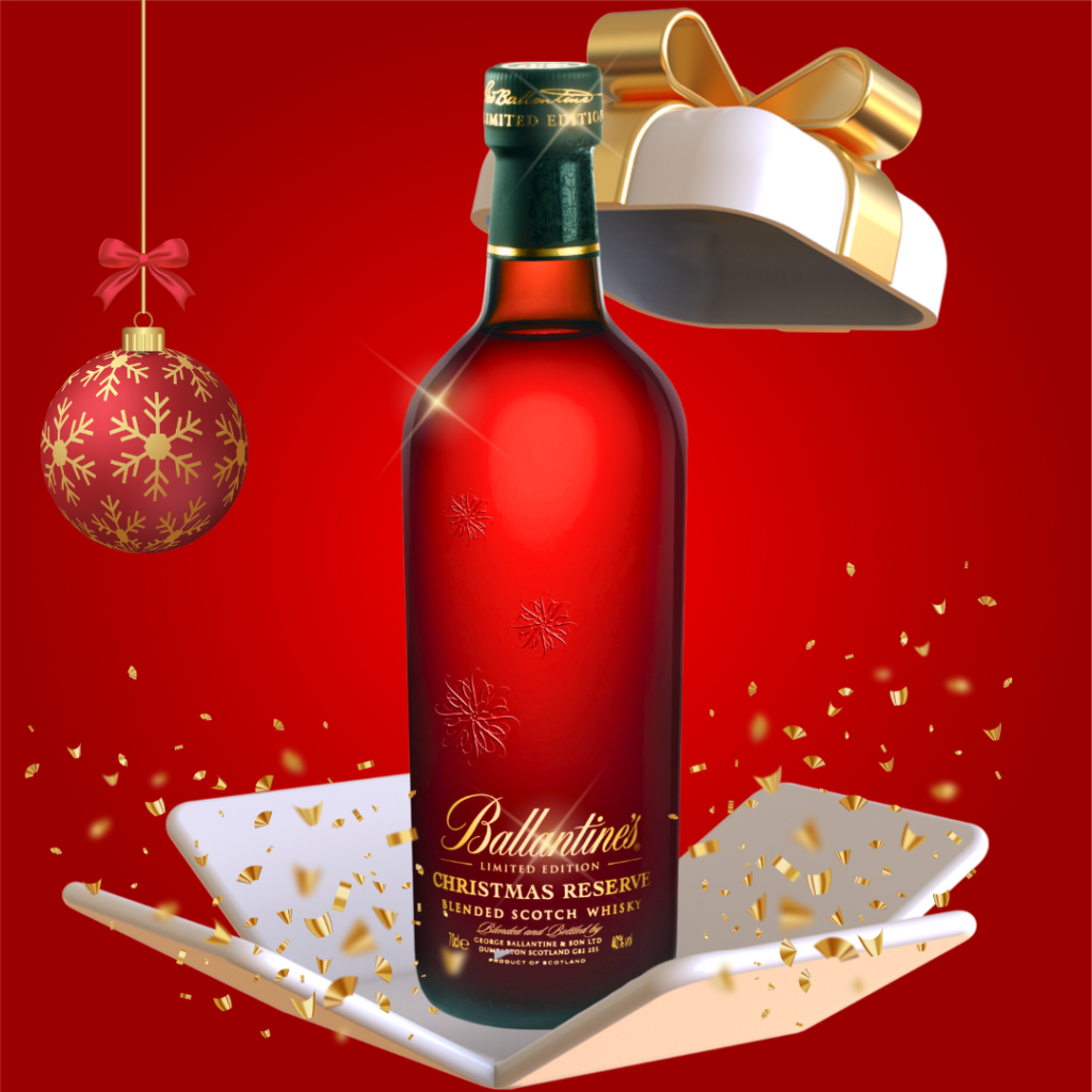 Bot Alcohol Ballantine's Christmas Reserve Ltd Edition - Simply Alcohol